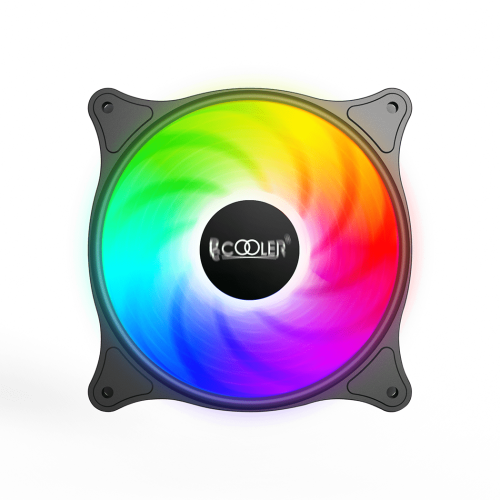 Вентилятор для корпуса PCCooler FX 120 ARGB BK 1x(120x120x25mm) 1000-2000 ± 10% RPM 52,79CFM Black