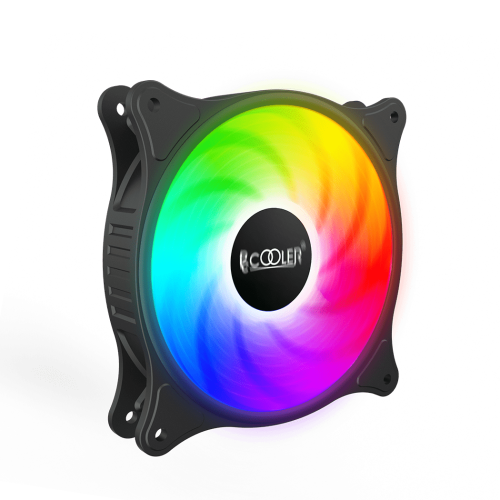 Вентилятор для корпуса PCCooler FX 120 ARGB BK 1x(120x120x25mm) 1000-2000 ± 10% RPM 52,79CFM Black