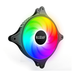Вентилятор для корпуса PCCooler FX 120 ARGB BK 1x(120x120x25mm) 1000-2000 ± 10% RPM 52,79CFM Black
