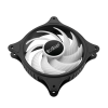 Вентилятор для корпуса PCCooler FX 120 ARGB BK 1x(120x120x25mm) 1000-2000 ± 10% RPM 52,79CFM Black