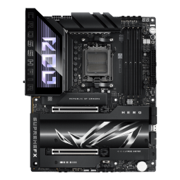 Материнская плата ASUS ROG CROSSHAIR X870E HERO AM5 4xDDR5 4xSATA Raid 5xM.2 1xSlimSAS, 10xUSB, ATX