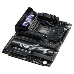 Материнская плата ASUS ROG CROSSHAIR X870E HERO AM5 4xDDR5 4xSATA Raid 5xM.2 1xSlimSAS, 10xUSB, ATX