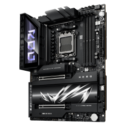 Материнская плата ASUS ROG CROSSHAIR X870E HERO AM5 4xDDR5 4xSATA Raid 5xM.2 1xSlimSAS, 10xUSB, ATX