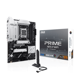 Материнская плата ASUS PRIME X870-P WIFI AM5 4xDDR5 2xSATA3 4xM.2 1xHDMI Wifi 10xUSB  ATX