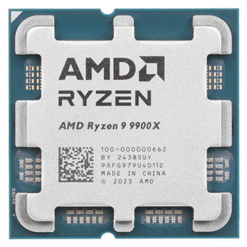 Процессор AMD Ryzen™ 9 9900X 4,4GHz (5,6GHz Turbo) AM5, Zen5, 4nm, 12/24/ L2 12Mb, L3 64Mb, 120W, 100-000000662