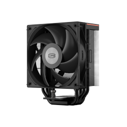 Вентилятор для процессора PCCooler RT500 Digital BK TDP 245W, 4-pin PWM, Intel LGA 18XX/1700/1200/115x, AMD AM5/AM4. Цифровое выведение температуры. RT500 Digital BK