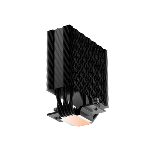 Вентилятор для процессора PCCooler RT500 Digital BK TDP 245W, 4-pin PWM, Intel LGA 18XX/1700/1200/115x, AMD AM5/AM4. Цифровое выведение температуры. RT500 Digital BK