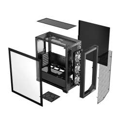 Корпус PCCooler C3D510 BK EATX/ATX/mATX/ITX 2x3.5