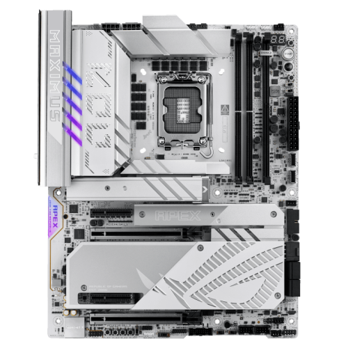 Материнская плата ASUS ROG MAXIMUS Z890 APEX, LGA1851 Z890, 2xDDR5, 4xSATA3, 6xM.2, 2xThunderbolt™4, 2xPCIe5.0x16, 2xPCIe4.0x16 ATX