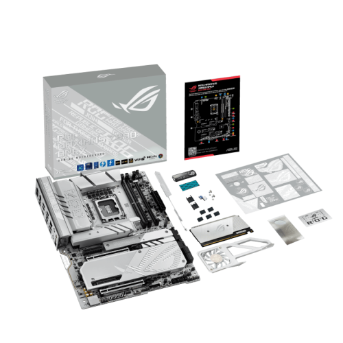 Материнская плата ASUS ROG MAXIMUS Z890 APEX, LGA1851 Z890, 2xDDR5, 4xSATA3, 6xM.2, 2xThunderbolt™4, 2xPCIe5.0x16, 2xPCIe4.0x16 ATX