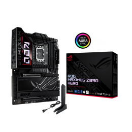 Материнская плата ASUS ROG MAXIMUS Z890 HERO, LGA1851 4xDDR5 4xSATA3 6xM.2 HDMI USB-C ATX