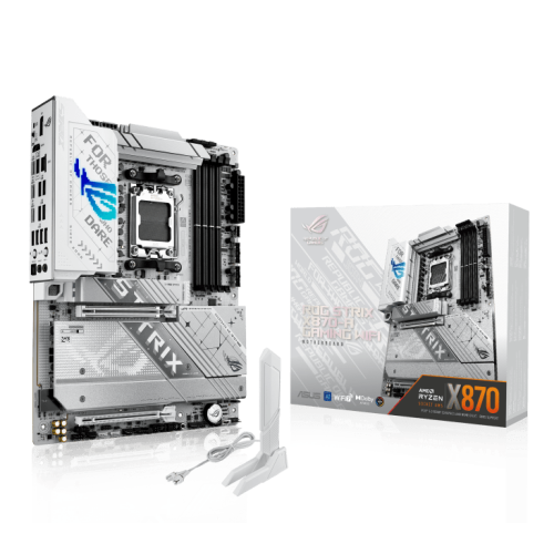 Материнская плата ASUS ROG STRIX X870-A GAMING WIFI AM5 4xDDR5 2xSATA RAID 4xM.2 HDMI DP USB-C ATX
