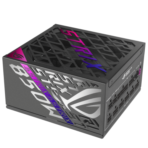 Блок питания ASUS 850W, ROG Strix 850W Platinum, Full Modular, 80+ PLATINUM, КПД 92%, Fan 135mm, Черный, ROG-STRIX-850P-GAMING