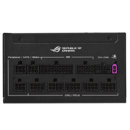 Блок питания ASUS  850W, ROG Strix 850W Platinum, Full Modular, 80+ PLATINUM, КПД 92%, Fan 135mm, Черный, ROG-STRIX-850P-GAMING