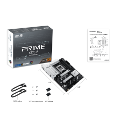 Материнская плата ASUS PRIME X870-P AM5 4xDDR5 2xSATA3 4xM.2 HDMI USB-C ATX
