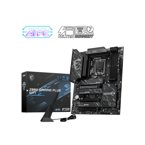 Материнская плата MSI Z890 GAMING PLUS WIFI LGA1851 4xDDR5 4xSATA3 RAID 4M.2 HDMI DP ATX