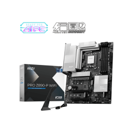 Материнская плата MSI PRO Z890-P WIFI LGA1851 4xDDR5 4xSATA3 RAID 4M.2 HDMI DP ATX