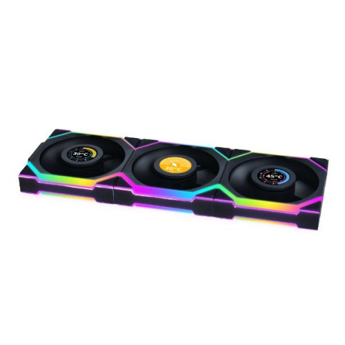 Вентилятор для корпуса Lian Li UNI FAN SL WIRELESS REVERSE 120 1x120mm No controller Black G99.12RSL1W1B.00