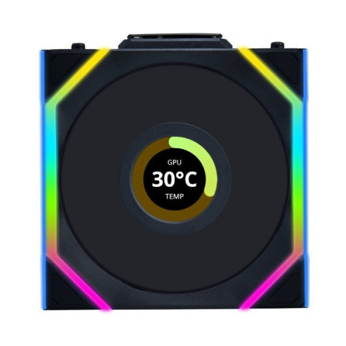 Вентилятор для корпуса Lian Li UNI FAN SL WIRELESS REVERSE 120 1x120mm No controller Black G99.12RSL1W1B.00