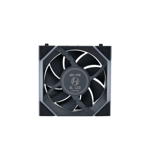 Вентилятор для корпуса Lian Li UNI FAN SL WIRELESS LCD 1x120mm No controller Black G99.12SLLCD1W1B.00