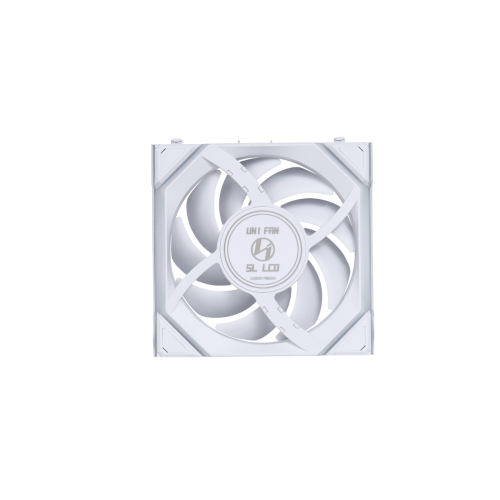 Вентилятор для корпуса Lian Li UNI FAN SL WIRELESS LCD 120 Reverse Blade 120mm No controller White G99.12RSLLCD1W1W.00