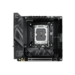 Материнская плата ASUS ROG STRIX B860-I GAMING WIFI, LGA1851 B860 2xDDR5 4xSATA 2xM.2 HDMI DP USB-C mITX