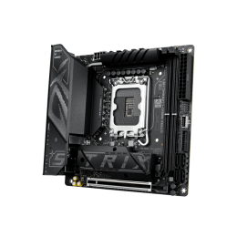 Материнская плата ASUS ROG STRIX B860-I GAMING WIFI, LGA1851 B860 2xDDR5 4xSATA 2xM.2 HDMI DP USB-C mITX