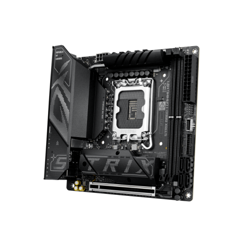 Материнская плата ASUS ROG STRIX B860-I GAMING WIFI, LGA1851 B860 2xDDR5 4xSATA 2xM.2 HDMI DP USB-C mITX