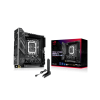 Материнская плата ASUS ROG STRIX B860-I GAMING WIFI, LGA1851 B860 2xDDR5 4xSATA 2xM.2 HDMI DP USB-C mITX
