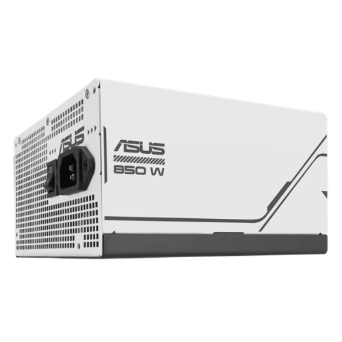 Блок питания ASUS 850W, Prime 850W Gold, Full Modular, ATX, 80+ GOLD, КПД 92%, Fan 135mm, Черный/Белый, AP-850G
