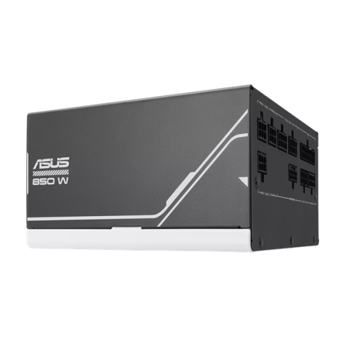 Блок питания ASUS 850W, Prime 850W Gold, Full Modular, ATX, 80+ GOLD, КПД 92%, Fan 135mm, Черный/Белый, AP-850G