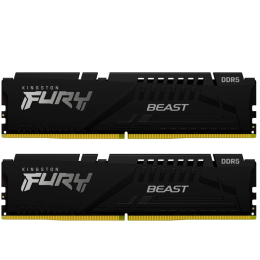 Оперативная память 32GB Kit 2x16) DDR5 6000MHz Kingston FURY Beast Black EXPO CL36 KF560C36BBE2K2-32