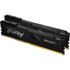 Оперативная память 32GB Kit 2x16) DDR5 6000MHz Kingston FURY Beast Black EXPO CL36 KF560C36BBE2K2-32