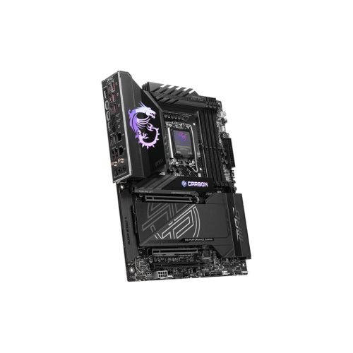 Материнская плата MSI MPG Z890 CARBON WIFI LGA1851 4xDDR5 4xSATA3 RAID 5xM.2 1xHDMI 10xUSB 2.5GLAN 5GLAN 10Gbps 2xThunderbolt4 Wi-Fi Bluetooth ATX
