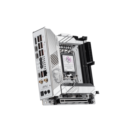 Материнская плата MSI MPG Z890I EDGE TI WIFI LGA1851 2xDDR5 2xSATA3 RAID 4xM.2 1xHDMI 2xThunderbolt4 Wi-Fi Bluetooth Mini ITX