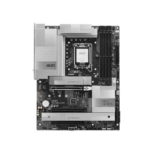 Материнская плата MSI PRO Z890-A WIFI LGA1851 4xDDR5 4xSATA3 RAID 4M.2 1xHDMI 2xType-C DisplayPort ()Thunderbolt™ 4) ATX