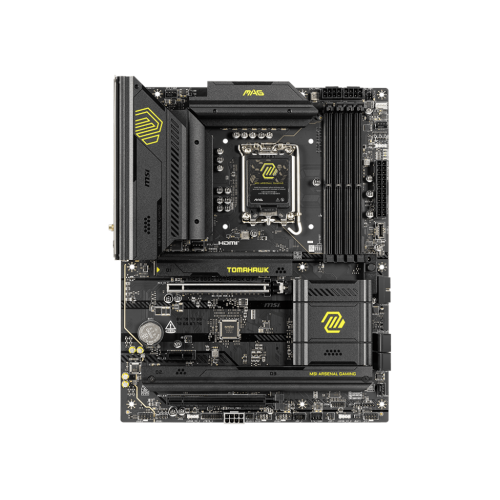 Материнская плата MSI MAG B860 TOMAHAWK WIFI LGA1851 4xDDR5 4xSATA3 RAID 3xM.2 HDMI DP 2xType-C(DP+Thunderbolt) 8xUSB ATX