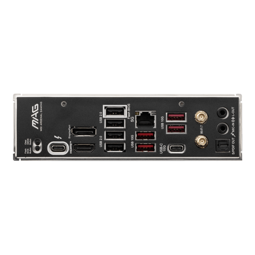 Материнская плата MSI MAG B860 TOMAHAWK WIFI LGA1851 4xDDR5 4xSATA3 RAID 3xM.2 HDMI DP 2xType-C(DP+Thunderbolt) 8xUSB ATX