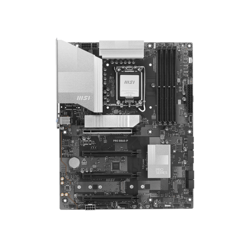 Материнская плата MSI PRO B860-P LGA1851 4xDDR5 4xSATA3 RAID 3xM.2 HDMI Type-C(Thunderbolt) 8xUSB DP ATX