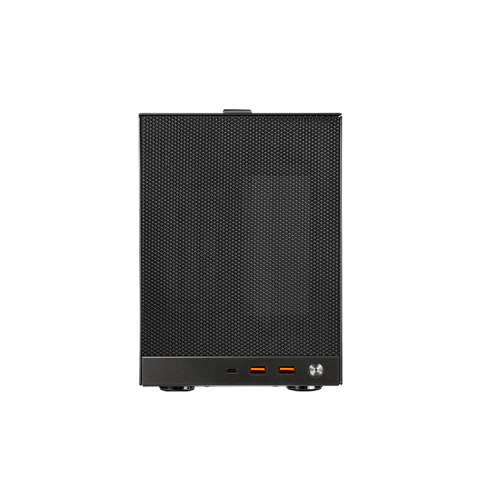 Корпус PCCooler K101 MESH GY 3F ITX 2xUSB3.0, USB-C, 1x3.5", 4x2.5" Предустановлено 3 вентилятора, Цвет: Grey