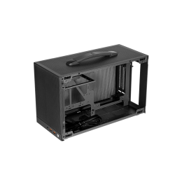 Корпус PCCooler K101 MESH GY 3F ITX 2xUSB3.0, USB-C, 1x3.5