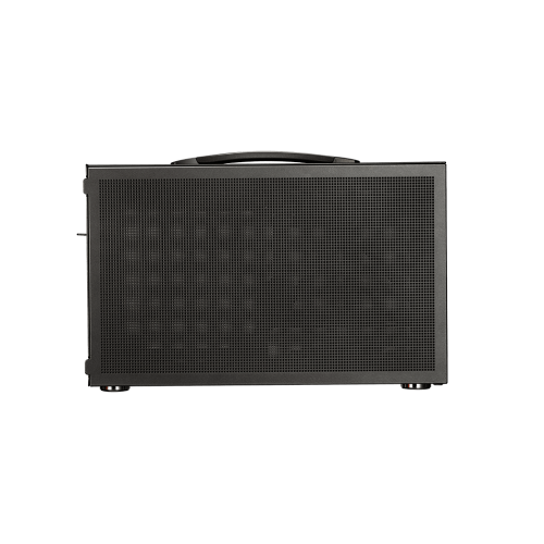 Корпус PCCooler K101 MESH GY 3F ITX 2xUSB3.0, USB-C, 1x3.5", 4x2.5" Предустановлено 3 вентилятора, Цвет: Grey