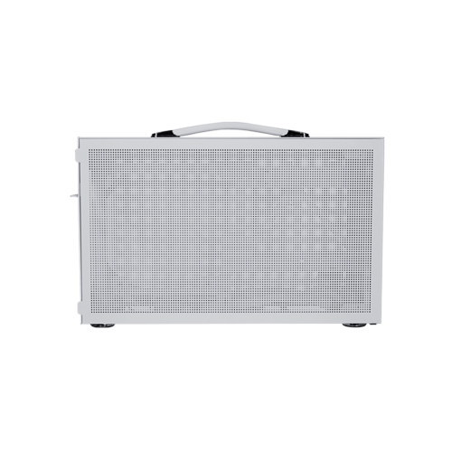 Корпус PCCooler K101 MESH WH 3F ITX 2xUSB3.0, 1xUSB-C, 1x3.5", 4x2.5" Предустановлено 3 вентилятора, Цвет: White