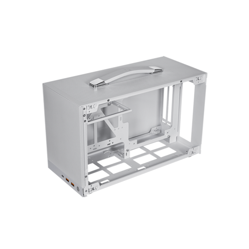 Корпус PCCooler K101 MESH WH 3F ITX 2xUSB3.0, 1xUSB-C, 1x3.5", 4x2.5" Предустановлено 3 вентилятора, Цвет: White