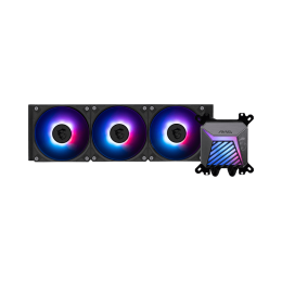 Водяное охлаждение для CPU MAG CORELIQUID A15 360 Socket 1851/1700 /AM5/AM4, ARGB, 3pin, Fan 3x120см. Скорость насоса 3400 об/мин ± 10% об/мин,