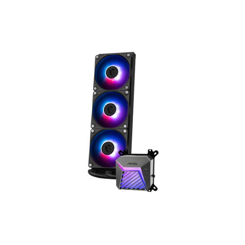 Водяное охлаждение для CPU MAG CORELIQUID A15 360 Socket 1851/1700 /AM5/AM4, ARGB, 3pin, Fan 3x120см. Скорость насоса 3400 об/мин ± 10% об/мин,