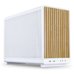 Корпус Lian Li A3-mATX W-W mATX/ITX G99.A3W-WD.00  ATX/SFX/SFX-L 1xКнопка питания 2xUSB3.0 TYPE-A 1xUSB3.1 TYPE-C 1xМикрофон 1xHD Audio Белый-Дерево