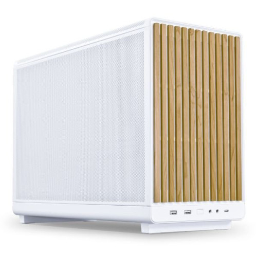 Корпус Lian Li A3-mATX W-W mATX/ITX G99.A3W-WD.00 ATX/SFX/SFX-L 1xКнопка питания 2xUSB3.0 TYPE-A 1xUSB3.1 TYPE-C 1xМикрофон 1xHD Audio Белый-Дерево