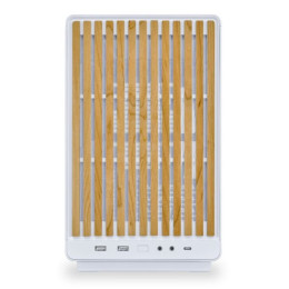Корпус Lian Li A3-mATX W-W mATX/ITX G99.A3W-WD.00  ATX/SFX/SFX-L 1xКнопка питания 2xUSB3.0 TYPE-A 1xUSB3.1 TYPE-C 1xМикрофон 1xHD Audio Белый-Дерево