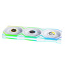 Вентилятор для корпуса Lian Li UNI FAN SL WIRELESS LCD Reverse Blade 3x120mm White G99.12RSLLCD1W3W.00